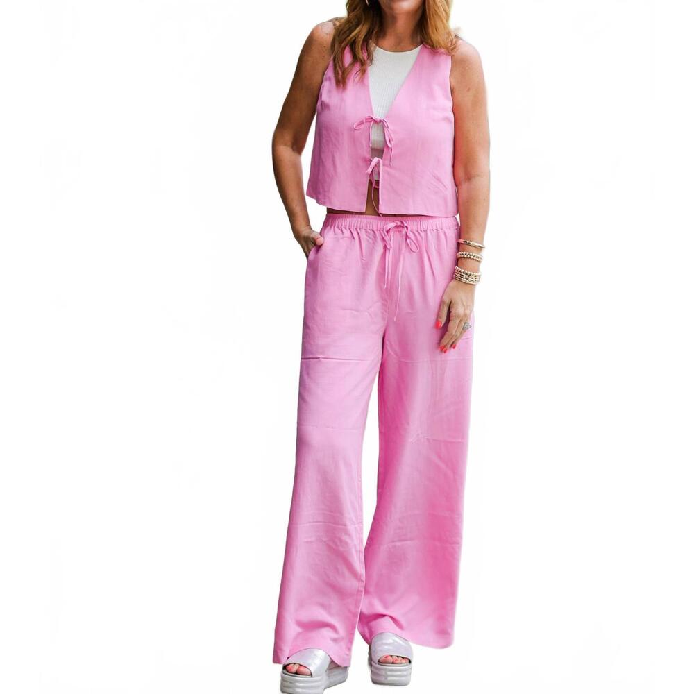 NEW MINKPINK melody set in pink